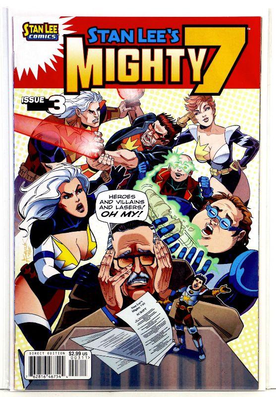 STAN LEE'S MIGHTY 7 Issue #3 Comic Book 2012 Stan Lee's Comics ...