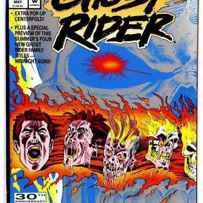 GHOST RIDER #25 Double-Sized Issue 1990 Marvel Comics NM
