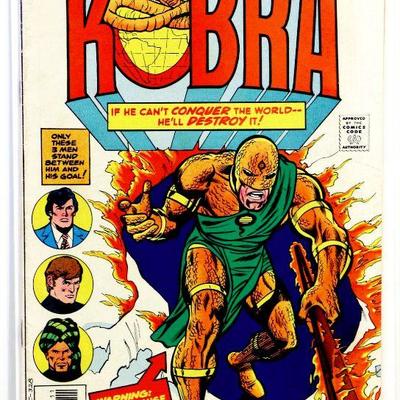 KOBRA #5 Bronze Age Comic Book Super-Stars DC Line 1976 DC Comics