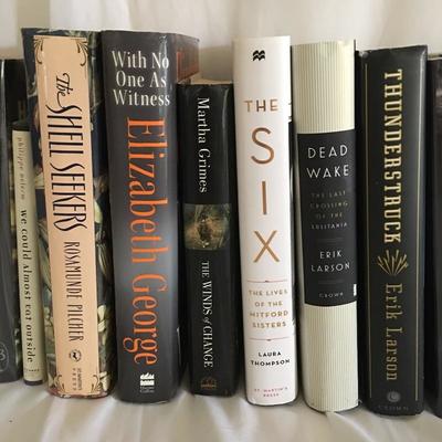 Lot 6 - Array of Bestsellers in Hardcover 