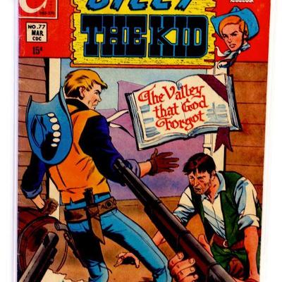 KID COLT OUTLAW #153 Billy The Kid #77 Bronze Age Comic Book Set 1970-71 Marvel/Charlton