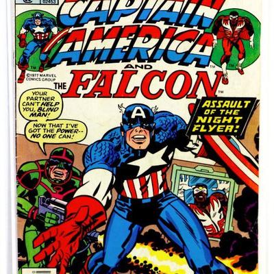 CAPTAIN AMERICA #214 #216 Comic Book Set Jack Kirby Art 1977 Marvel Comics
