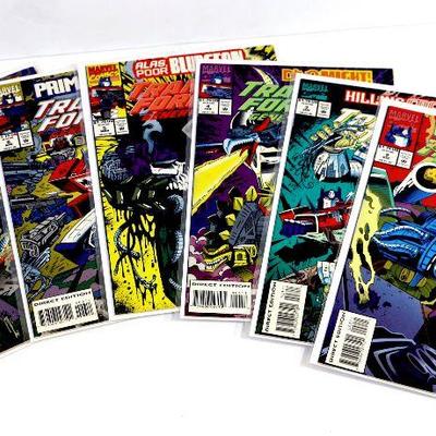 TRANSFORMERS GENERATION 2 #2 #3 #4 #5 #6 #7 Comic Books Set 1993-94 Marvel Comics