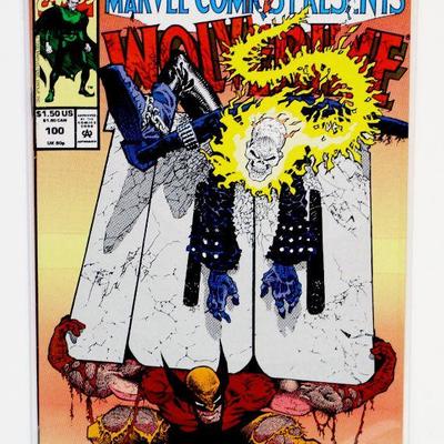 MARVEL COMICS presents WOLVERINE #99 #100 #101 Comic Books Set 1992 Marvel Comics