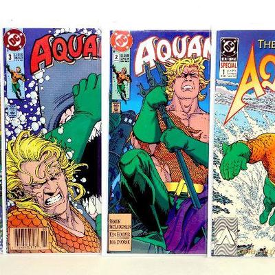 AQUAMAN #2 #3 #4 SPECIAL The Legend Of #1 Comic Books Set 1989-92 DC Comics