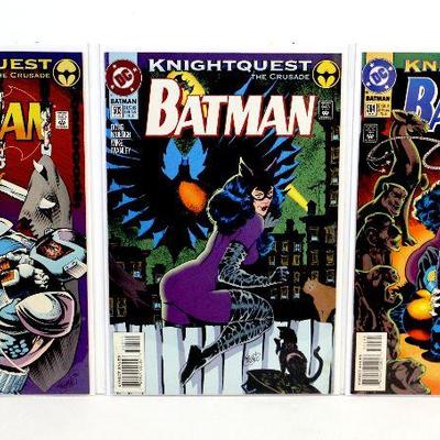 BATMAN #502 #503 #504 Comic Books Set 1993/94 DC Comics