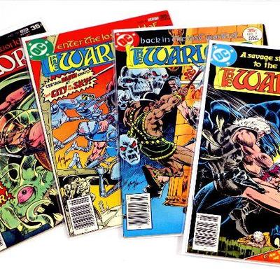 WARLORD #6 #7 #8 #10 Bronze Age Comic Books Set 1977-78 DC Comics