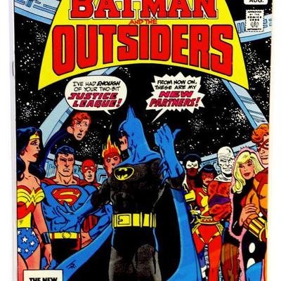 BATMAN and The Outsiders #1 Bronze Age Comic Book 1983 DC Comics High Grade