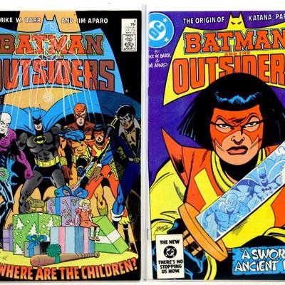 BATMAN and The Outsiders #8 11 15 17 18 19 20 21 Comic Books Lot 1984-85 DC Comics