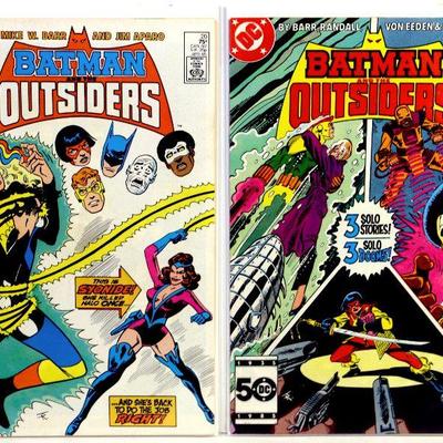 BATMAN and The Outsiders #8 11 15 17 18 19 20 21 Comic Books Lot 1984-85 DC Comics