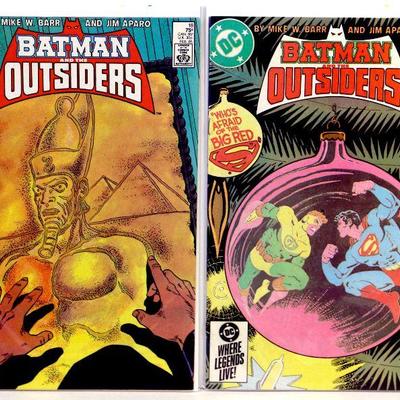 BATMAN and The Outsiders #8 11 15 17 18 19 20 21 Comic Books Lot 1984-85 DC Comics