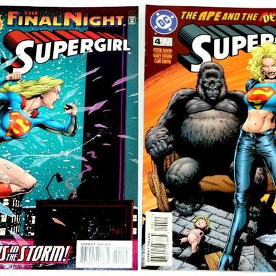 SUPERGIRL #1 COMIC BOOKS SET OF 7 - 1994-96 DC COMICS