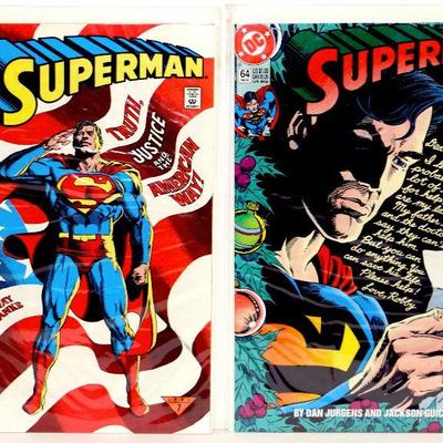 SUPERMAN COMIC BOOKS SET - Lot of 7 Comic Books - DC Comics