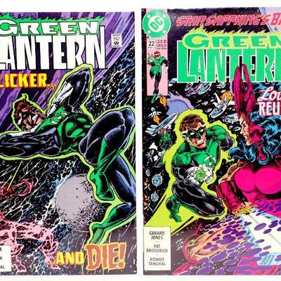 GREEN LANTERN #15-24 Complete 10 Comic Books Set 1991-92 DC Comics High Grade