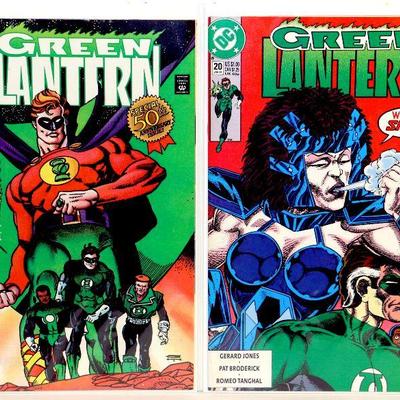 GREEN LANTERN #15-24 Complete 10 Comic Books Set 1991-92 DC Comics High Grade