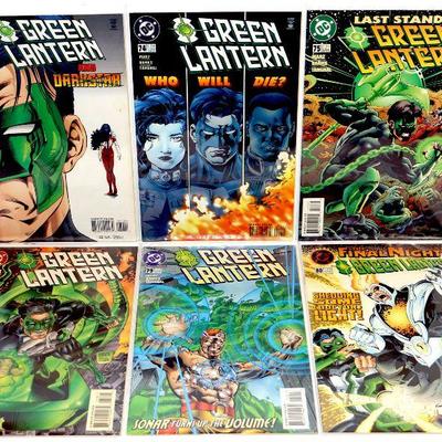 GREEN LANTERN #70 74 75 78 79 80 - 6 Comic Books Set 1996 DC Comics High Grade