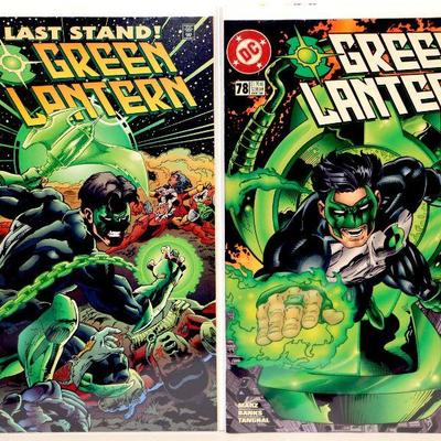 GREEN LANTERN #70 74 75 78 79 80 - 6 Comic Books Set 1996 DC Comics High Grade