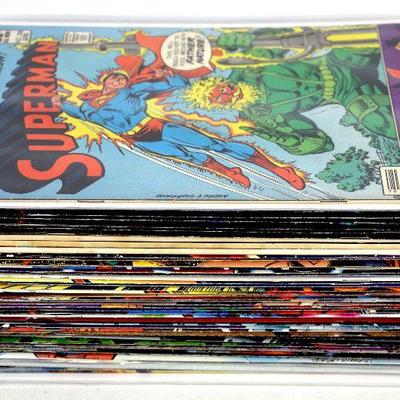 SUPERMAN COMIC BOOKS LOT OF 50 - DC COMICS