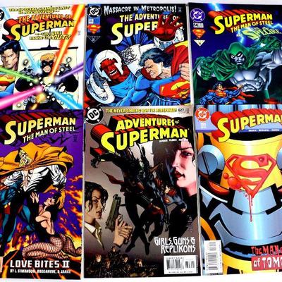 SUPERMAN COMIC BOOKS LOT OF 50 - DC COMICS