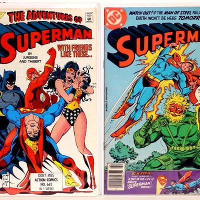SUPERMAN COMIC BOOKS LOT OF 50 - DC COMICS