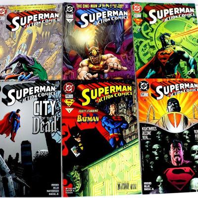 SUPERMAN COMIC BOOKS LOT OF 50 - DC COMICS
