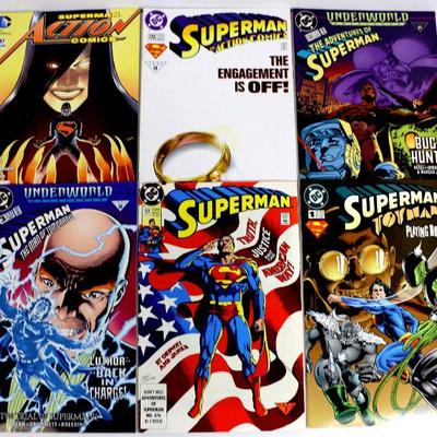 SUPERMAN COMIC BOOKS LOT OF 50 - DC COMICS
