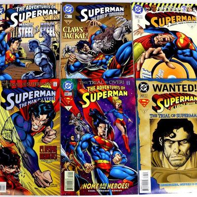 SUPERMAN COMIC BOOKS LOT OF 50 - DC COMICS