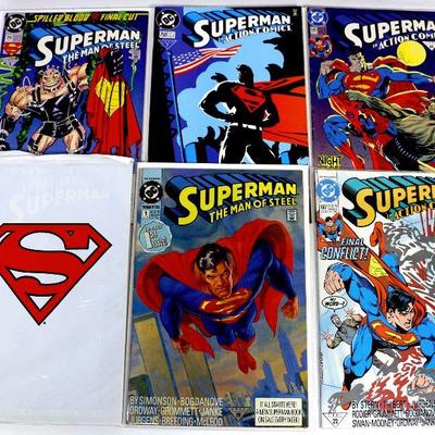 SUPERMAN COMIC BOOKS LOT OF 50 - DC COMICS