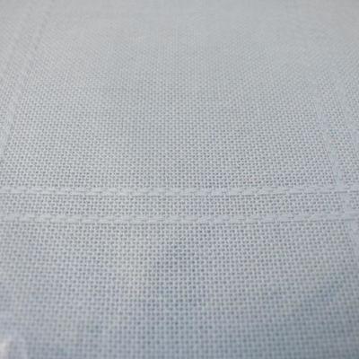 Blue Cross Stitch Blanket Fabric with Cross Stitch Patterns - New