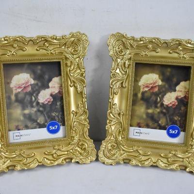 2 Frames: Mainstays Baroque Gold 5