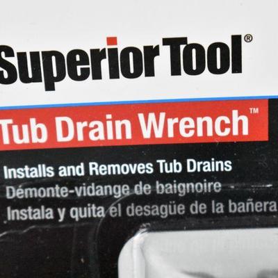 Tub Drain Wrench by Superior Tool #06020 - New