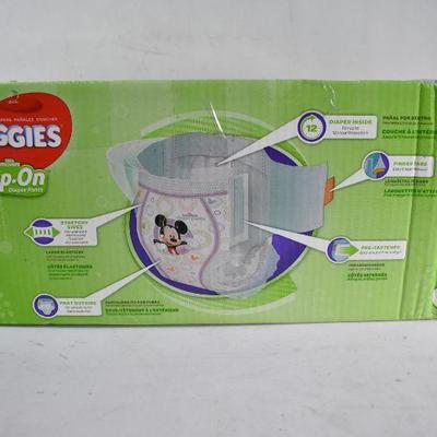 Huggies Little Movers Slip-On Diaper Pants, Size 5, Quantity 128 - New