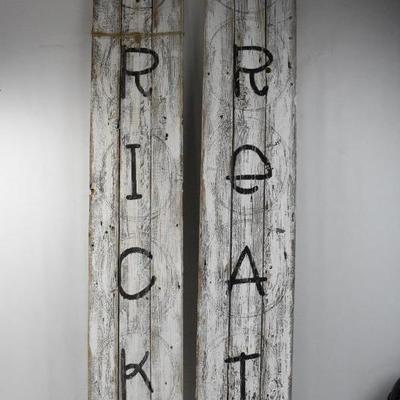 Trick / Treat Wooden Decor Signs 10