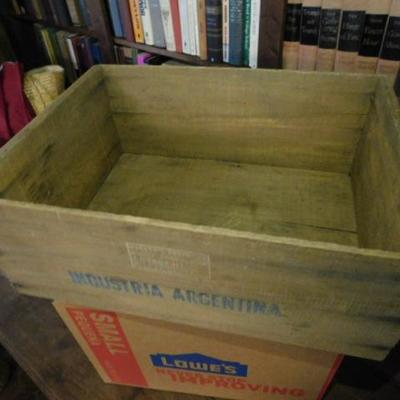 Vintage Meat Packing Box Argentina Sansinena Roast Beef 19