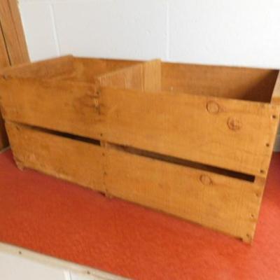Double Sided Orchard Crate Blue Goose California Citrus 26