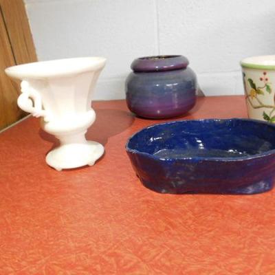 Collection of Pottery and Ceramics Featuring Haeger and Signed Art Pieces
