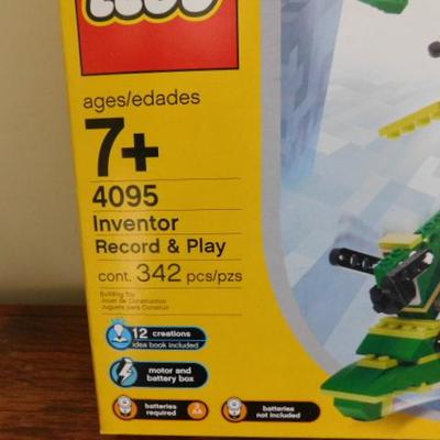 Factory Sealed Lego Inventor Record and Play 342 pc Building Toy