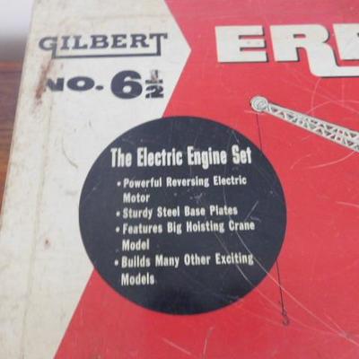 Vintage Gilbert Erector Set No. 6-1/2 Crane