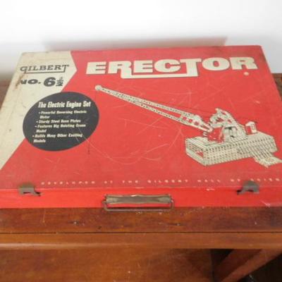 Vintage Gilbert Erector Set No. 6-1/2 Crane