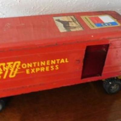 Vintage Structo Continental Express Tractor Trailor Scale Model Truck 26