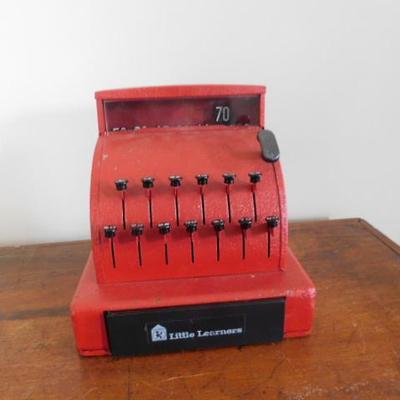 Vintage Metal Scale Model Little Learners Cash Register