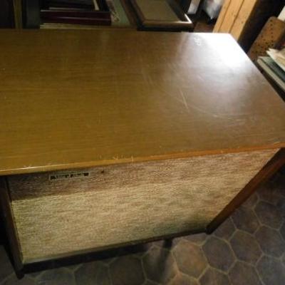 Mid Century Stere-O-Matic Voice of Music Turntable in Cabinet 26