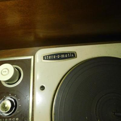 Mid Century Stere-O-Matic Voice of Music Turntable in Cabinet 26