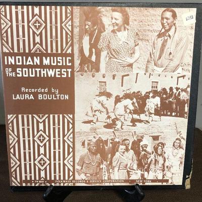 INDIAN MUSIC OF THE SOUTHWEST Laura Boulton #FW 8850