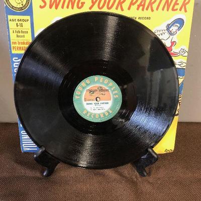 78 SWING YOUR PARTNER A square Dance Folk Record #YPR 9002