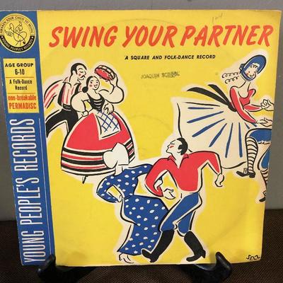 78 SWING YOUR PARTNER A square Dance Folk Record #YPR 9002