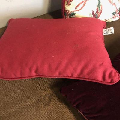 Lot #238 3  Christmas Pillows