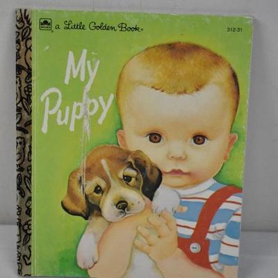 Little Golden Book #469 My Puppy (D) Edition Hardcover (Jan 1, 1955)