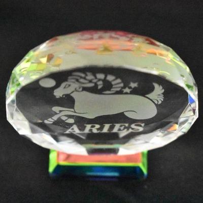 Aries Cut Glass with Gift Box - Vintage?