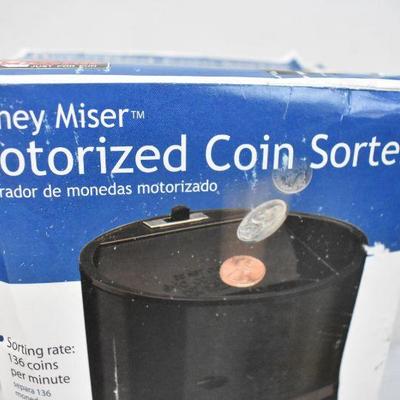 Motorized Coin Sorter